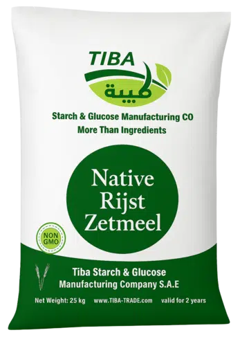 Native Rijstzetmeel 25kg Bewerkt